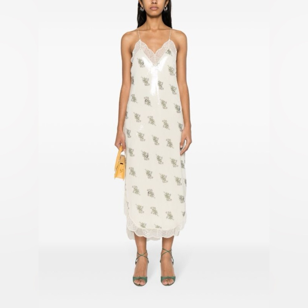 NWT - Zadig&Voltaire - Risty sequinned maxi dress